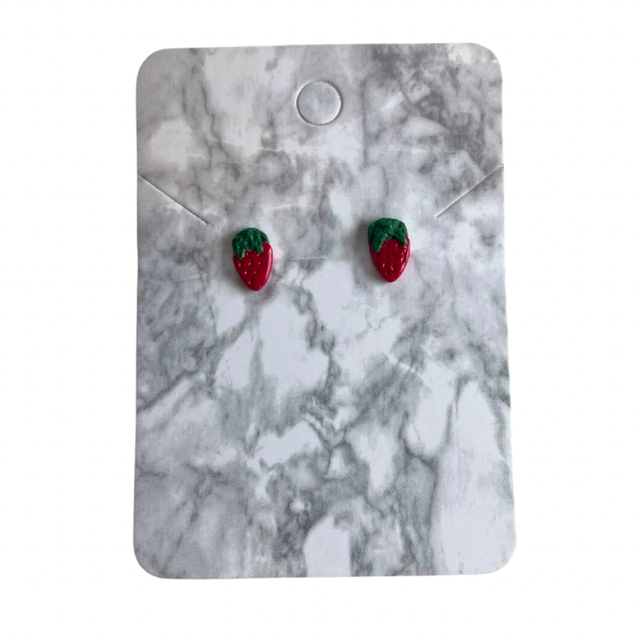 Strawberry micro studs