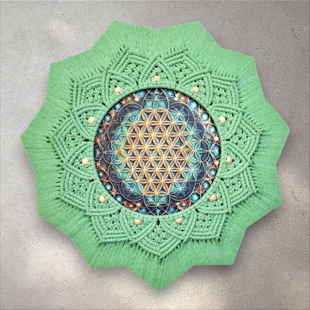 Décoration fleur de vie 