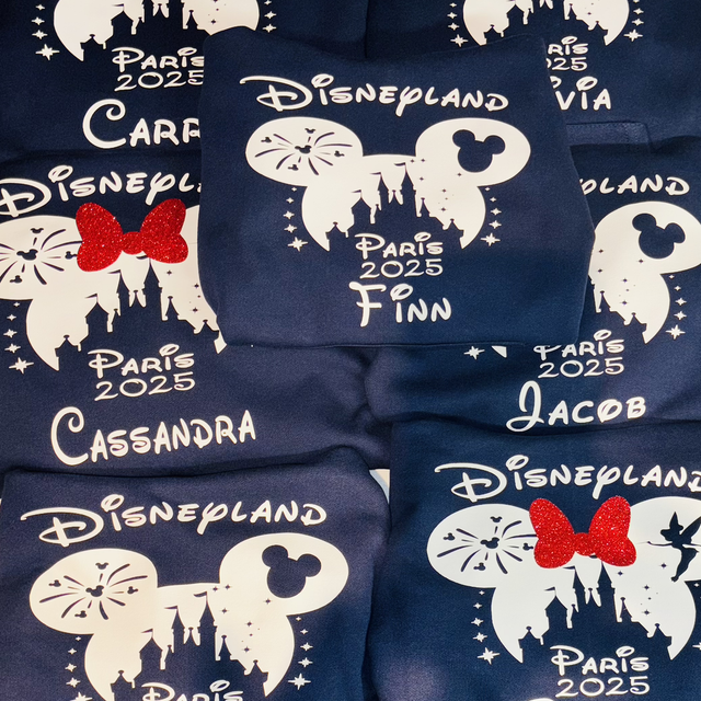 Disneyland castle silhouette hoodie 