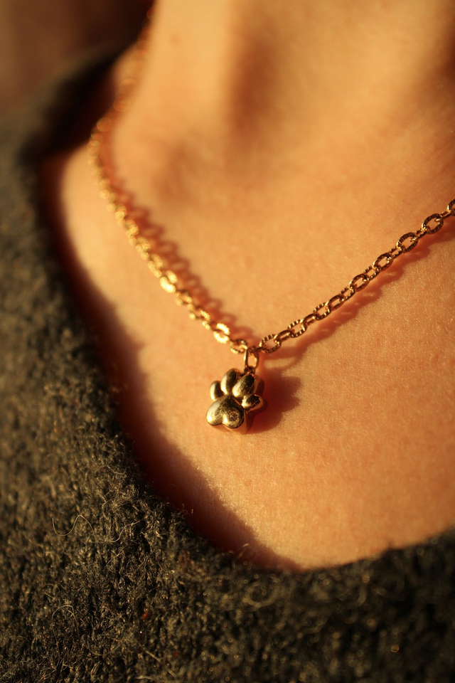 Collier amour à 4 pattes