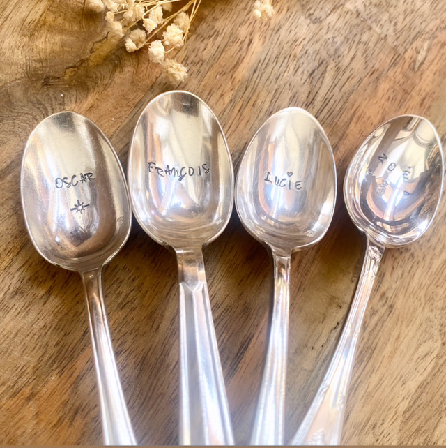 Cuillère prénom déjà gravée 
