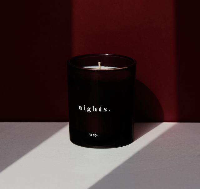 WXY NIGHTS bourbon sugar and tobacco leaf