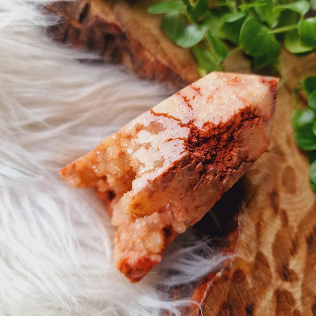 Pink Amethyst Druzy Point 181g