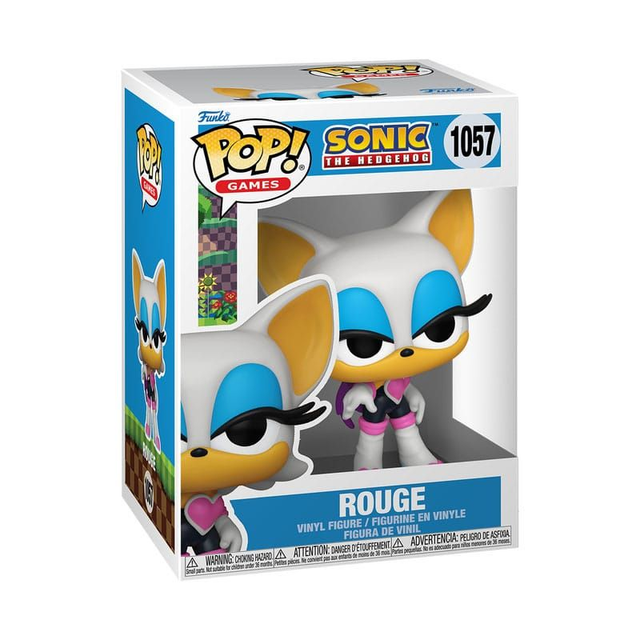 Funko -  Sonic the Hedgehog Rouge 9 cm POP!