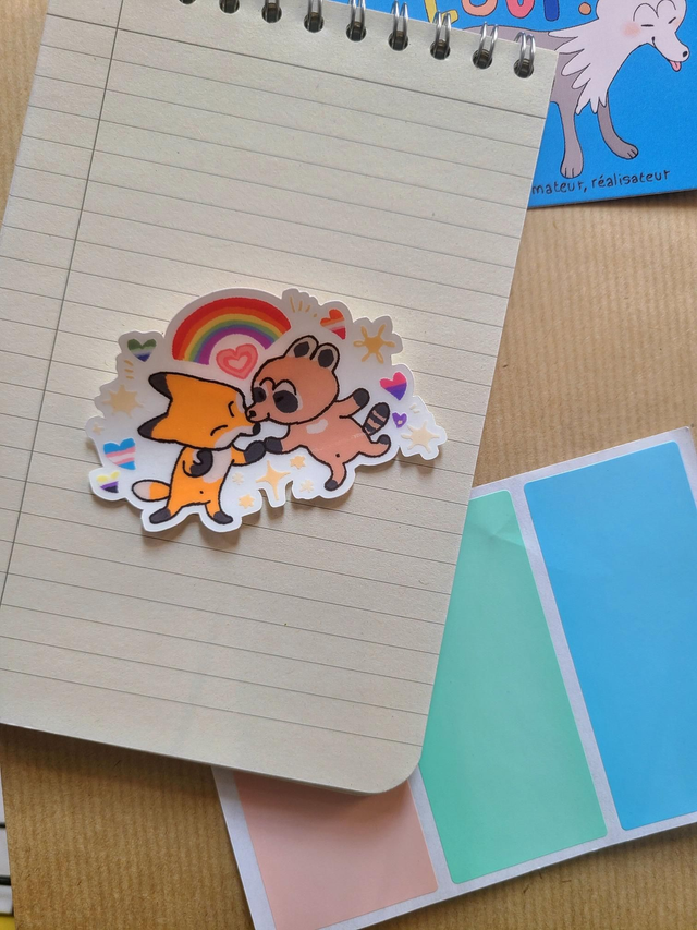 Pride - transparent sticker 