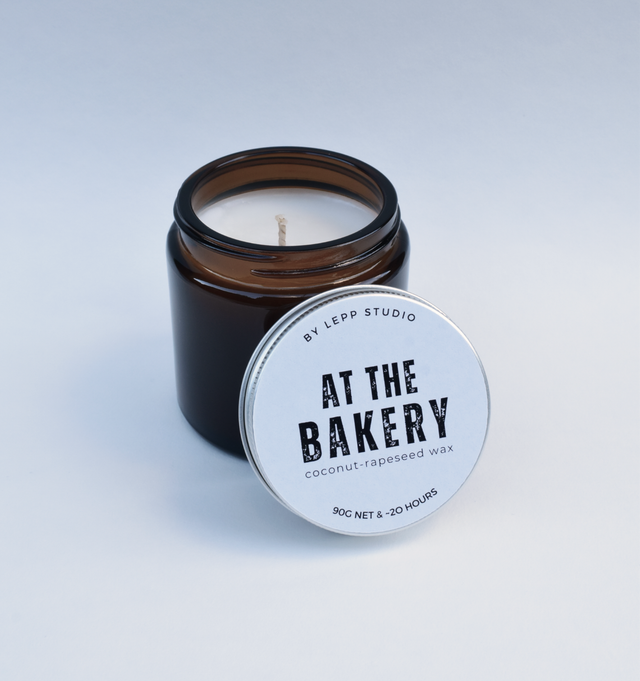 &quot;AT THE BAKERY&quot; candle 90g 