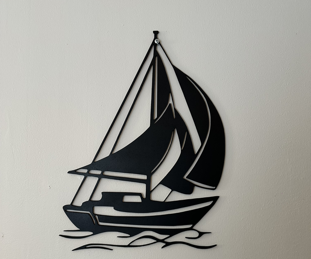 Bateau 50 x 38 cm