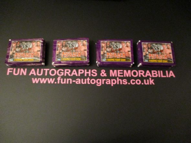 Wresting W Payback (Topps) Original Single Trading Card Packet