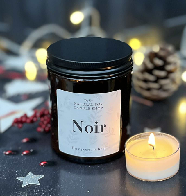 Noir, Dark Opium Luxury Soy Candle