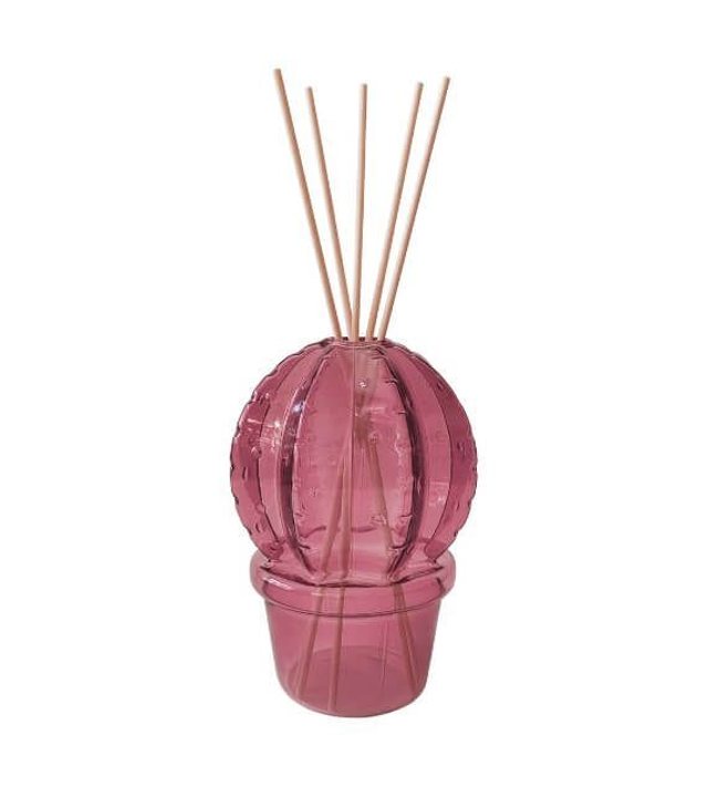 Brandani - Diffusore Di Fragranza Cactus Purple Vetro Bastoncini