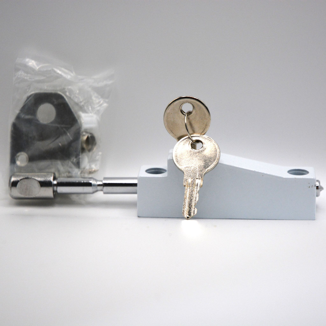 Multi Purpose Door Bolt - Universal Sliding Bolt with Keys