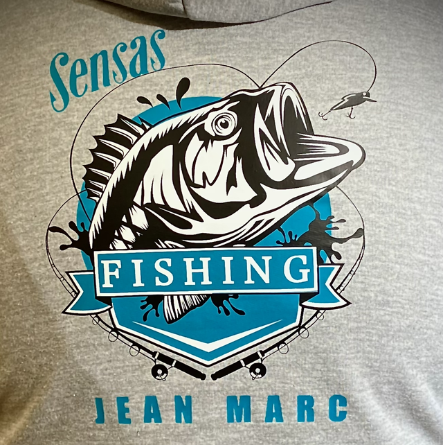 Sweat à thème - pêche