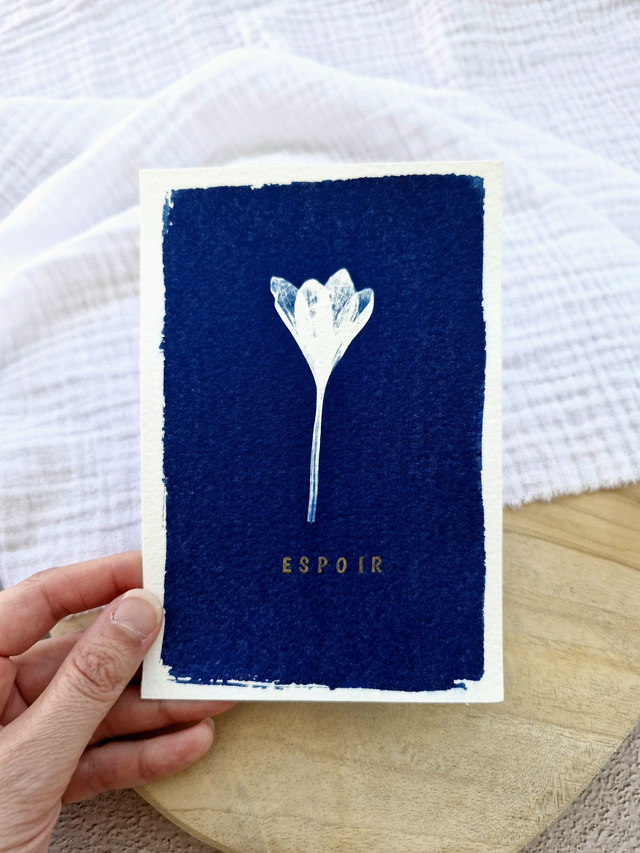 Mini CyanÔ - Carte - Crocus "Espoir" #4