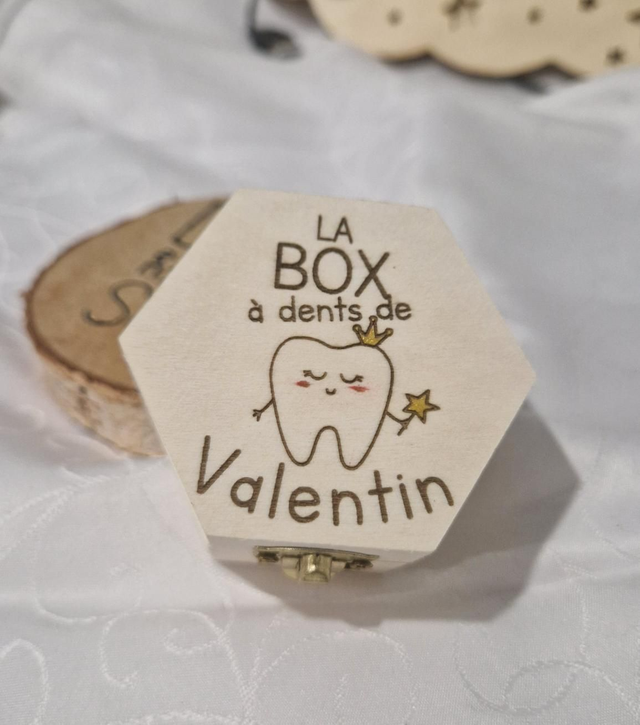 Boite à dents de lait
