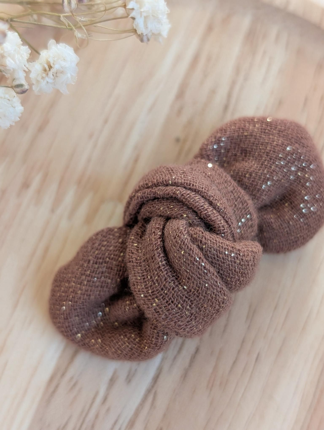 Lot de barrettes noeud Romie