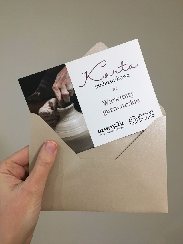 karta podarunkowa na WARSZTATY GARNCARSKIE