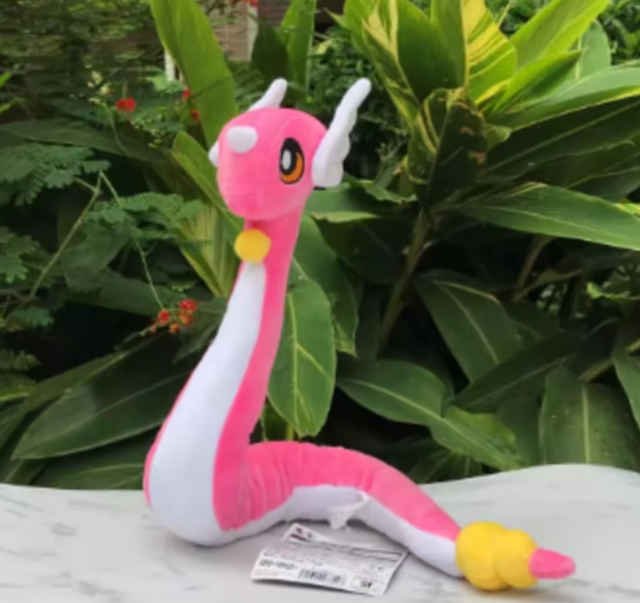 Pokemon grote knuffel Dragonair roze (65cm)