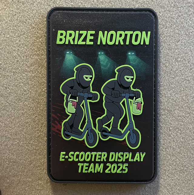 Brize E-Scooter Display Team Patch 