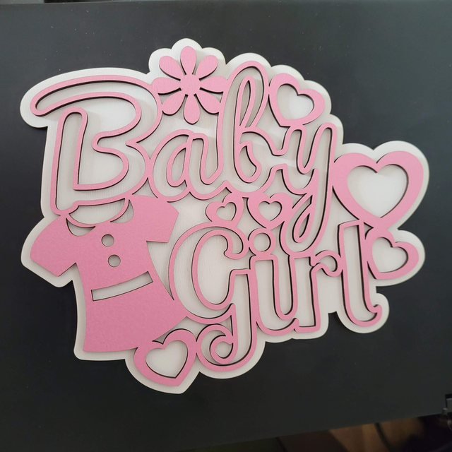 Bordje voor babykamer