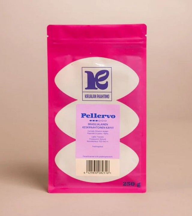 Kirjalan paahtimo Pellervo 250 g SJ