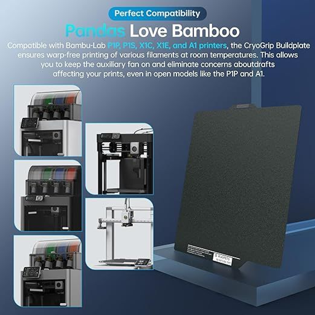 CryoGrip Build Plate 257x257mm