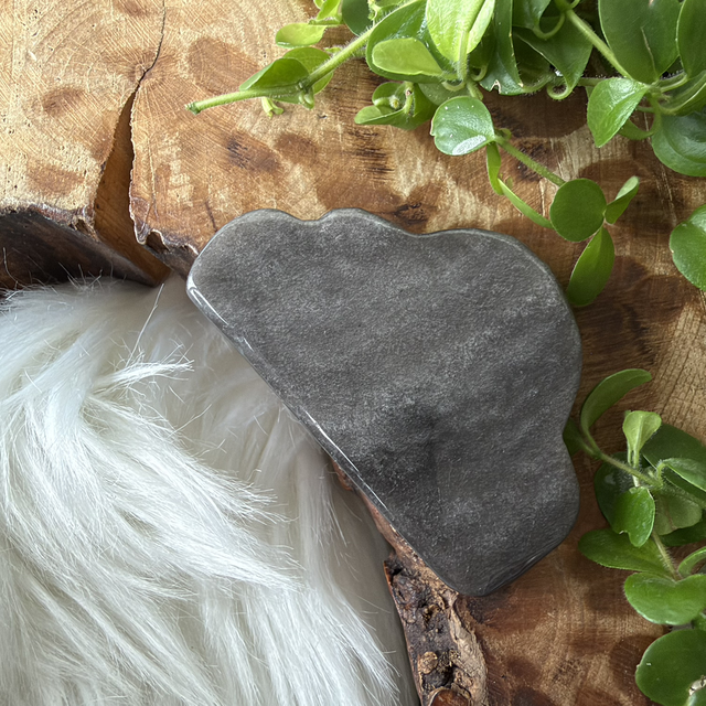 Silver Sheen Obsidian Cloud 