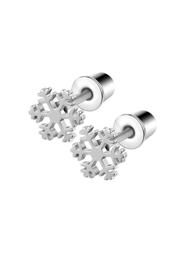 Snowflake Mini Comfort Back Studs
