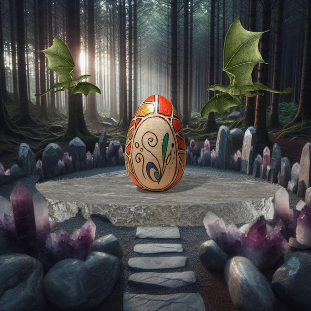 Peuple des dragons : Œuf de dragon "Erediel"
