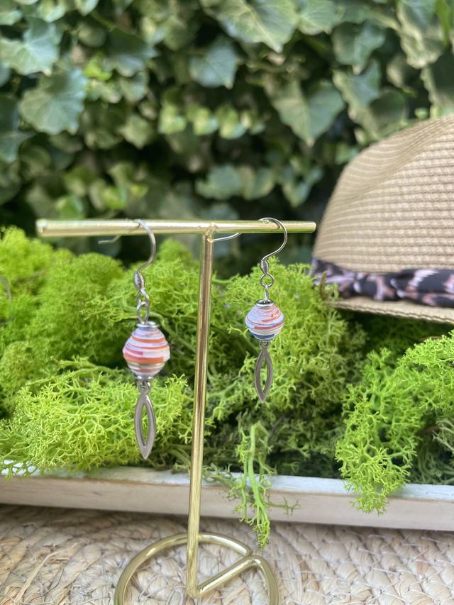 Boucle d’oreille CORALIE