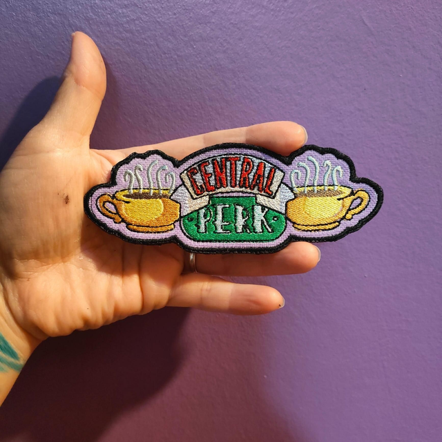 Central Perk Friends patch brodé différentes finitions
