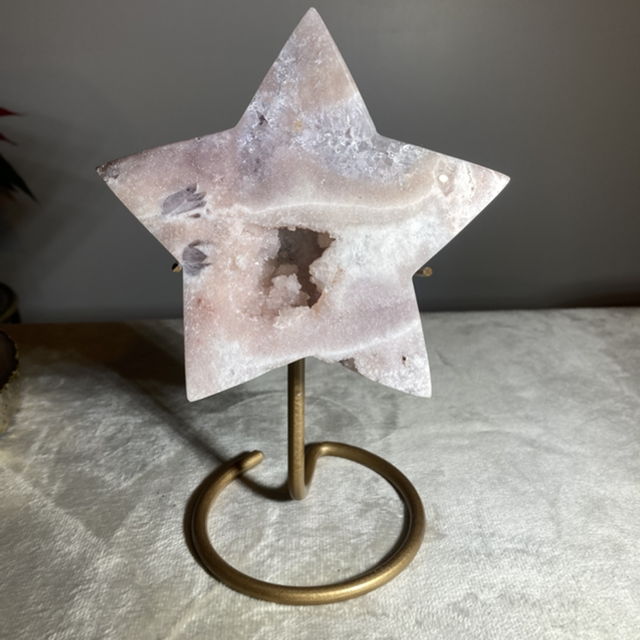 Pink Amethyst Star 