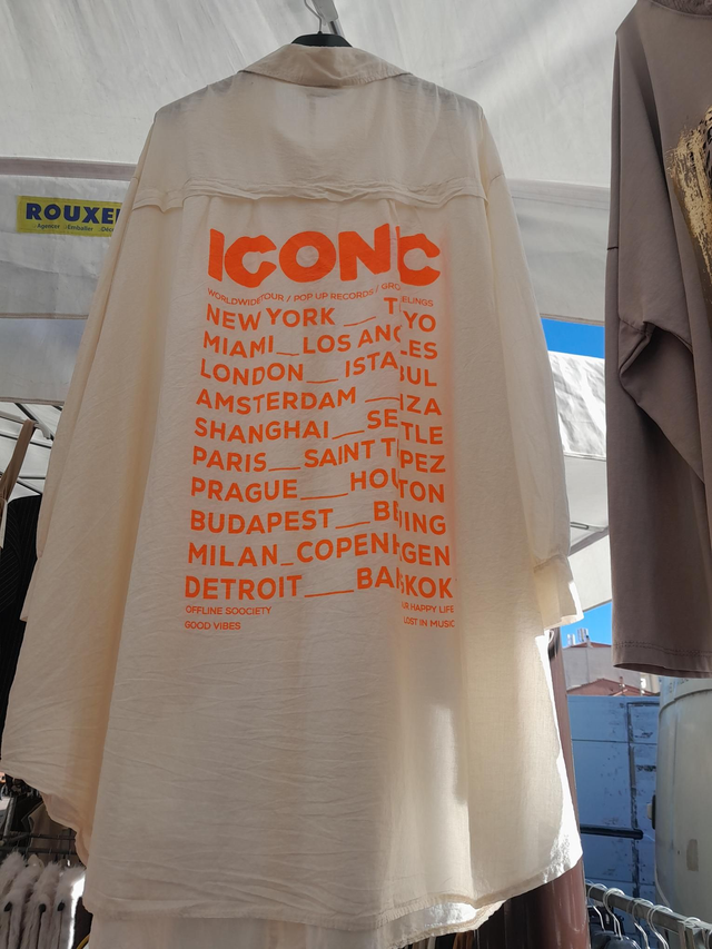 Chemise oversize iconic 