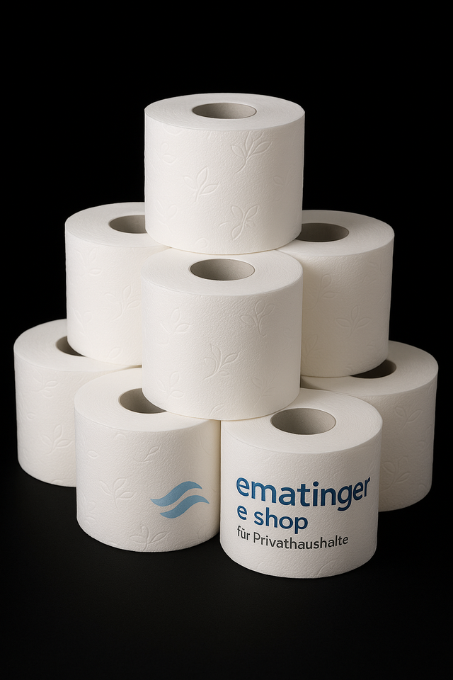 WC Papier supersoft 4-lagig 8 Rollen