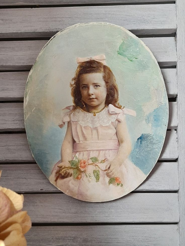 Portrait ancien fillette