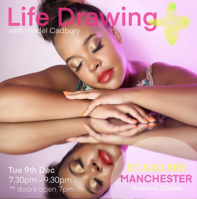 Life Drawing+ Tuesday 9th December 