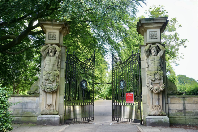 Calderstones Park Gates - Print