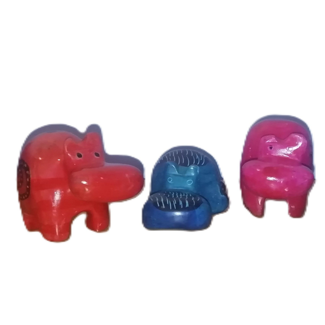 Soapstone Medium Hippo