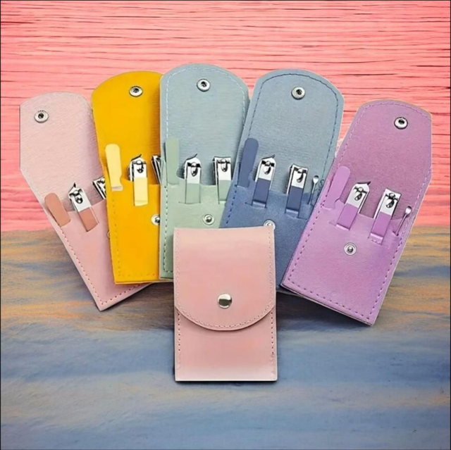 Nail Clippers Set for Manicure and Pedicure with Storage Bag - 4PCS | Personal Care & Tool

