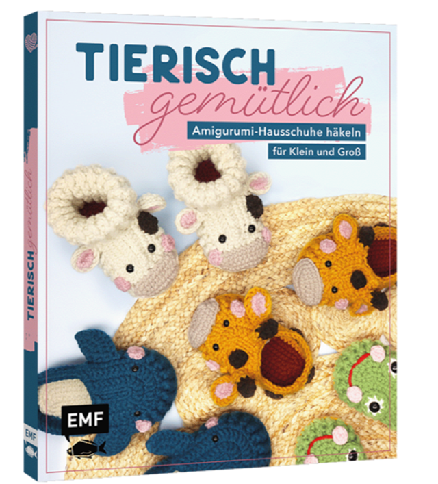 Tierisch gemütlich Amigurumi-Hausschuhe