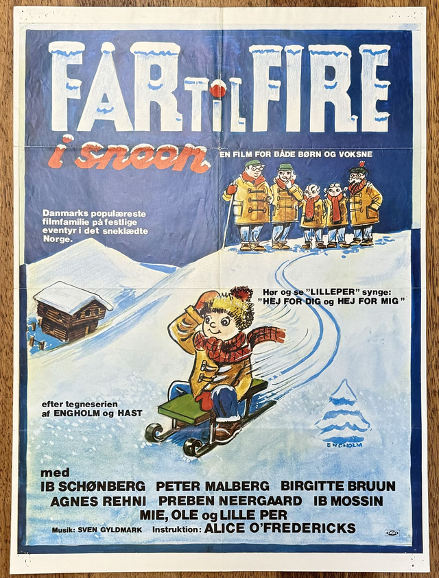 Far Til Fire I Sneen 