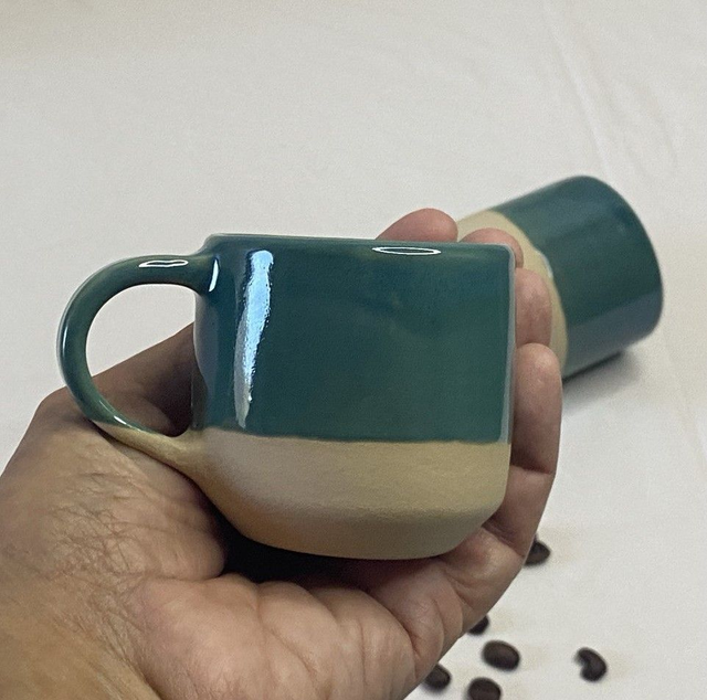 Tazzina caffé - linea bicolore