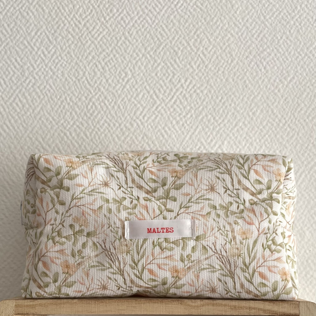 Trousse cube fleur anciennes