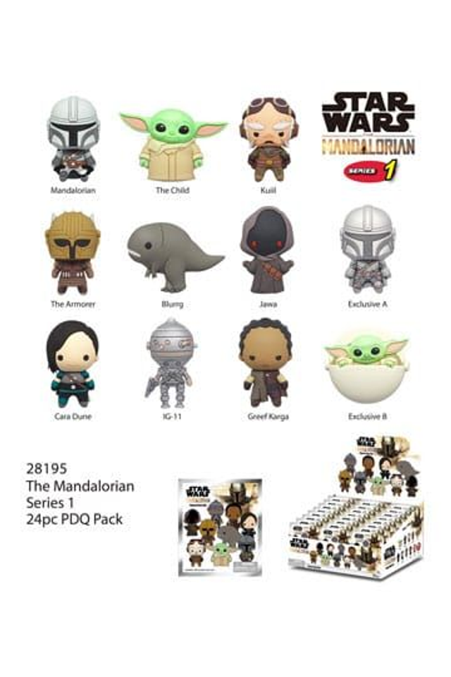 Star Wars: The Mandalorian Bag Clips