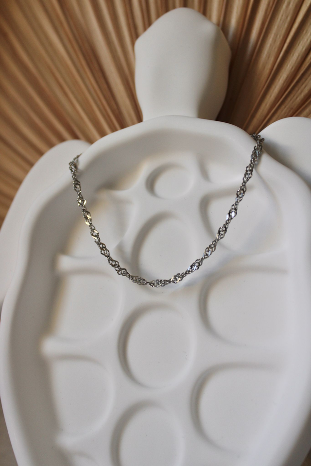 Bracelet de cheville torsadé 