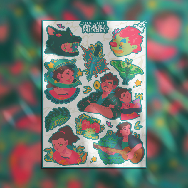 STICKER SHEET ✦ Last of Us