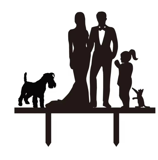 Décoration gâteau (Anniversaire , mariage ...) - Cake Toppers Personnalisés 3D