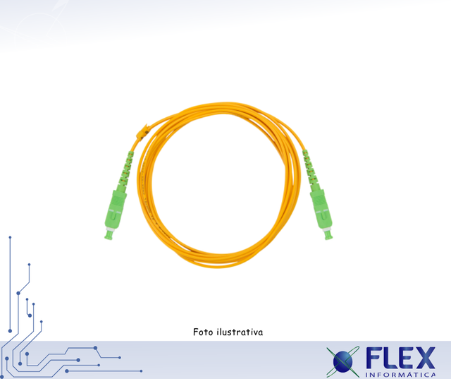 CORDAO OPTICO SC/APC SM 2,0MM 3M XFC 2 - 4830045