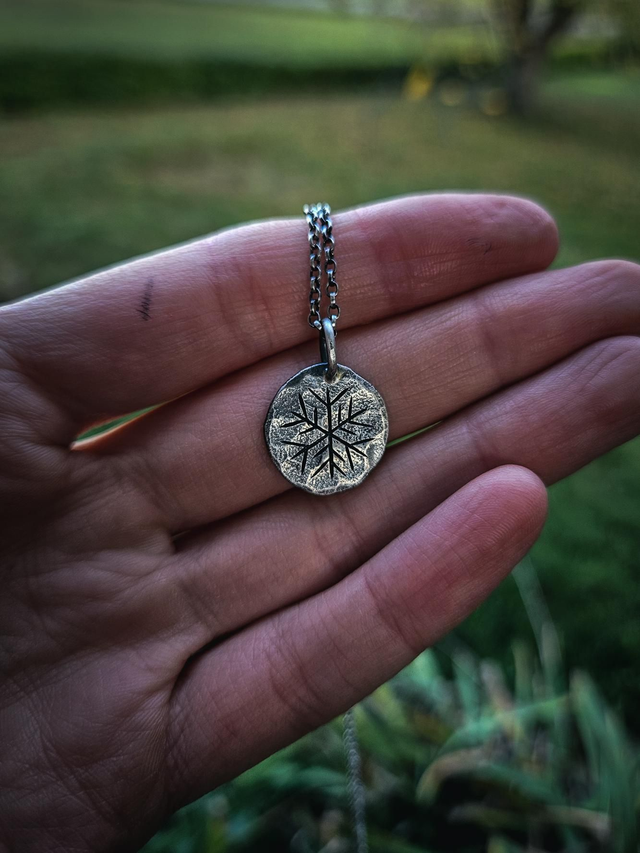 Duo Flocon pendentif + bague