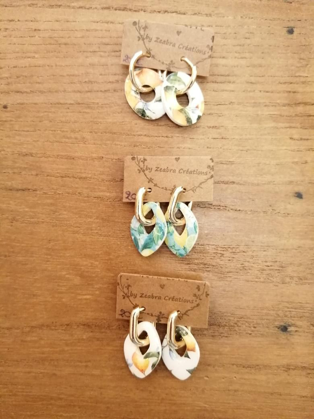 Boucles mini bar à créoles