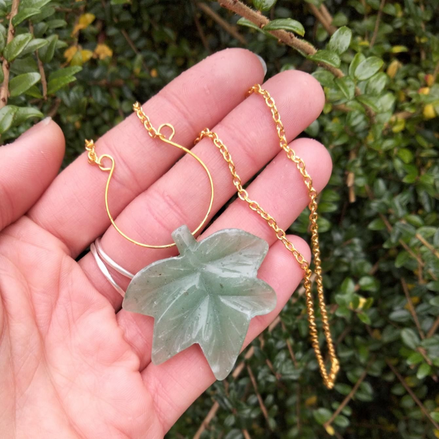 Statement Leaf Necklace